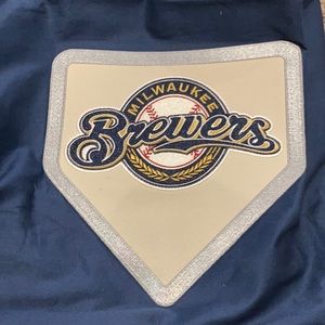 Pottery barn teen duvet cover Milwaukee brewers